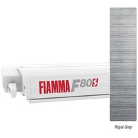 Fiamma F80s Markise weiß, 370cm, Royal Grey
