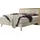 Hasena Boxspringbett 140-180 cm Braun / beige Liegefläche:160 x 200 cm, Topper:Base-Topper