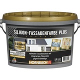 HORNBACH Silikon-Fassadenfarbe Plus weiß 2,5 l