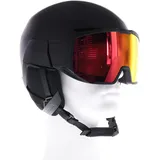 Salomon Osmo Sigma Helm Mit Visier - Black - 53-56 cm