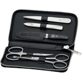 Erbe Reißverschluss-Etui Black Mamba, inox Schwarz