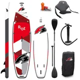 F2 SUP-Board F2 SUP Stand Up Paddle Board Ride 11'5'' Rot 2024, Stand up paddle board 11'5''