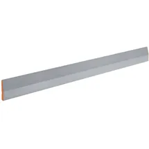 OEM Trapezkartätsche L.1800mm m.Daumenrille/Abschlusskappe Alu.