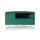 SalesFever Eck TV-Lowboard 100 x 58 x 50 cm Grün/Gold MDF/Metall