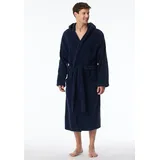 SCHIESSER Bademantel Kapuze, blau (815-navy), XL