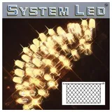 Star Trading System LED 465-16 Net LED 200 x 100 cm Extra, warmweiß