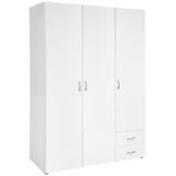 POL-POWER Kleiderschrank Base 3-türig weiß