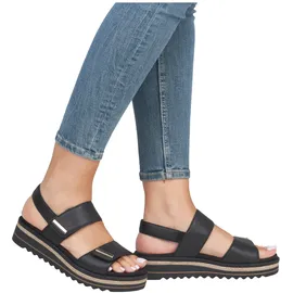 remonte Riemchensandalen Damen Schwarz 39
