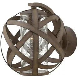 Kleine Wandlaterne Carson mit 1 Licht, Vintage-Eisen