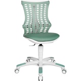 TOPSTAR Kinderdrehstuhl Sitness X Chair 20, FX230CR66 Stoff grün, Gestell weiß