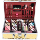 Veganer Kosmetikkoffer Love Urban Beauty Luxe Gold Touch Reise-Geschenkset 73-teilig