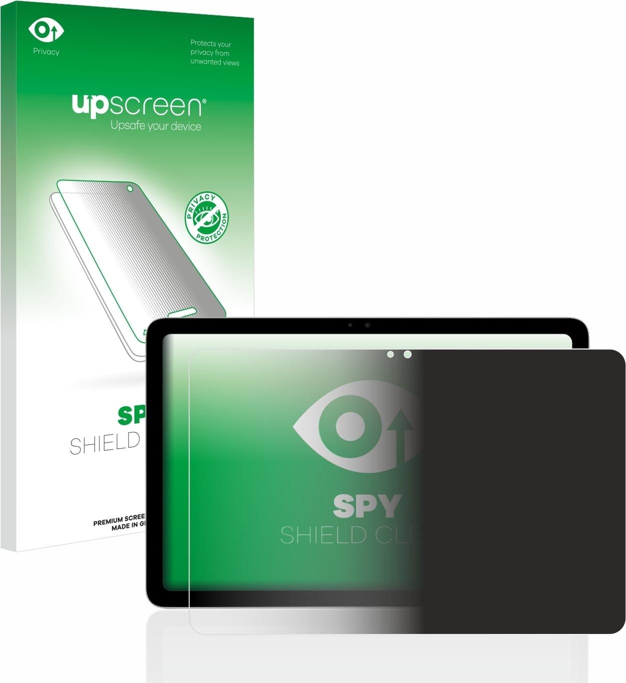 upscreen Spy Shield Blickschutzfolie (1 Stück, Google Pixel Tablet), Tablet Schutzfolie