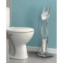Beliani WC-Bürste SOACHA Silber