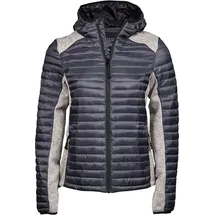 Tee Jays Damen Outdoor Crossover Jacket - Farbe: space grey/grey melange L