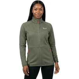 Salewa Puez Cammino Polarlite Fleece Mit Durchgehendem Reißverschluss - Faded Green - L