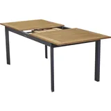 LC Garden Gartentisch + Balkontisch, Unicamo Ausziehtisch 90x180