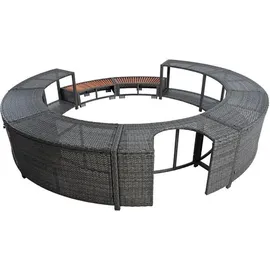 Estexo Whirlpool Umrandung grau 200 cm
