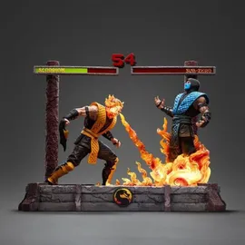 Iron Studios Mortal Kombat Deluxe Art Scale Figur Scorpion Fatality 27 cm