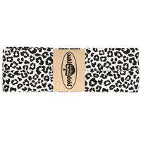maDDma Webband 3m Oaki Doki Schrägband mit Leopard Print schwarz