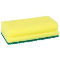 Papstar 42 Topfreiniger, Schwamm Jumbo eckig 4,1 cm x