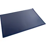 Exacompta Schreibunterlage Kreacover aus extra starkem Karton, Vorder- und Rückseite aus PVC, perfekt für Büro und Homeoffice, Format 37,5 x 57,5 cm, blau Kunststoff, mit Sichtplatte, 37,5cm