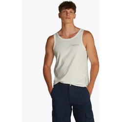Muskelshirt »TJM SLIM ENTRY GRAPHIC TANK EXT«, Mit tiefem Rundhalsausschnitt, Gr. M, Ecru, , 37962860-M