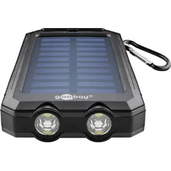 Outdoor PowerBank Solar 8000mAh m. Taschenlampe & Kompass 70490216