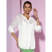CREATION L Langarmbluse ecru 36
