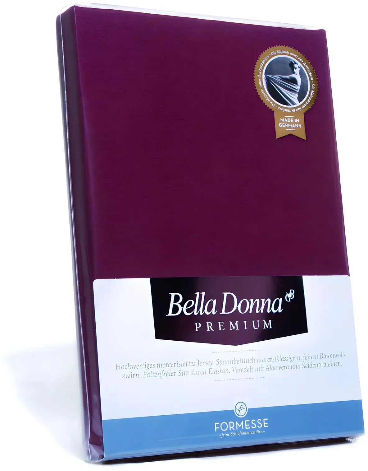 Formesse »Bella Donna« Premium Spannbetttuch 0119 leinen / 90x190 - 100x220 cm
