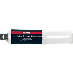 2K Schnell-Epoxydkleber silikonfrei, Innen-/Außeneignung 24ml Spritze