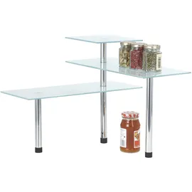 Testrut Universalglasregal 1-tlg. modern 115 x 30 x 20 cm Transparent