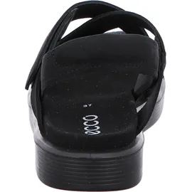ECCO SOFT SANDAL W CROSS STRAP Damen Schwarz 39