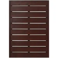 Andrewex Sichtschutzzaunelement Faro Braun lackiert 130 cm x 90 cm