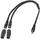 Optimate Tecmate Optimate Y-Splitter DC 2,5 mm Stecker auf 2x DC 2,5mm Buchse