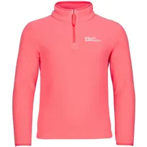 Jack Wolfskin Taunus Fleece Mit Halbem Reißverschluss - Sunset Coral - 176 cm