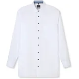 Olymp Businesshemd OLYMP "OLYMP Luxor, comfort fit - big, Kent", Herren, Gr. 50, Normaler Arm, weiß, 100% Baumwolle, Hemden
