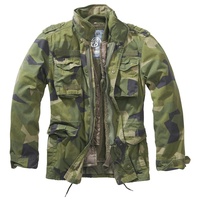Brandit Textil M-65 Giant Jacket Herren swedish camo L