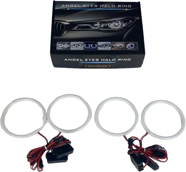 Angel Eyes Lightbar-Design für BMW E46 Coupé (ab 2003) – Gelbe Farbe