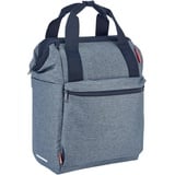 KLICKfix Asista Teile fürs Rad Unisex – Erwachsene KLICKfix Roomy GT Gepäckträgertasche, Blau, 25x40x17cm