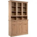 Livetastic Buffet, Eiche Artisan, Holzwerkstoff, 9 Fächer, 3 Schublade(n) Schubladen, 120x200x40 cm, Küchen, Küchenmöbel, Buffetschränke