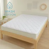 BettwarenShop Matratzen Unterbett WASH-COTTON kochfest 180x200 cm
