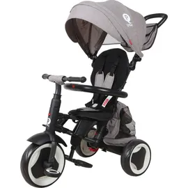 Qplay - Rito+ QP200.08 Evolutives Dreirad, zusammenklappbar, 3-in-1, Kinder-Dreirad EVA PLUS grau