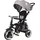 Qplay - Rito+ QP200.08 Evolutives Dreirad, zusammenklappbar, 3-in-1, Kinder-Dreirad EVA PLUS grau