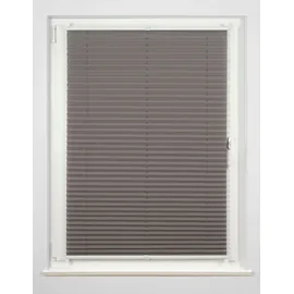 MYDECO Plissee Free 100 x 130 cm hellgrau
