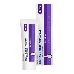 Benzaknen 10% Gel bei Akne