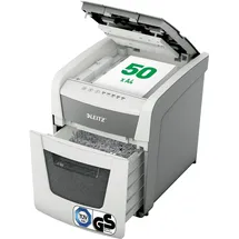Leitz IQ Autofeed Small Office Aktenvernichter, Weiß