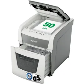 Leitz IQ Autofeed Small Office Aktenvernichter, Weiß