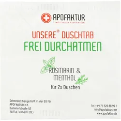 Unsere Duschtab Frei Durchatmen 1 ST