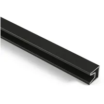 inosar WPC Sichtschutzzaun KAPLAN Abschlussleiste Aluminium Modern 1,84 m x 20 cm x 2 cm