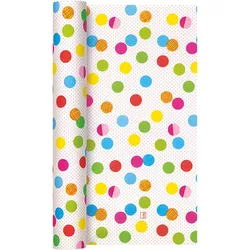 Home Fashion®, TL Party Dots, Tischläufer, 490 cm x 40 cm, aufgerollt, 1 Stück pro Pack